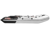 Надувная лодка Таймень NX 3400 НДНД PRO серый-черный под мотор - вид 11 миниатюра