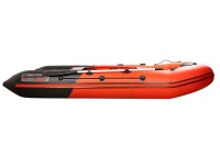 Надувная лодка Таймень NX 3400 НДНД PRO красный-черный под мотор - вид 11 миниатюра