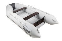 Надувная лодка Аква 3200 НДНД серый-графит под мотор - вид 3 миниатюра