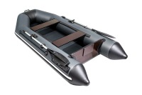 Надувная лодка Аква 2800 графит-черный под мотор - вид 3 миниатюра