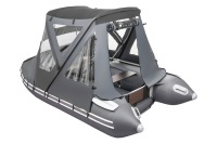 Тент КОМБИ для лодки Таймень LX 3200 НДНД PRO графит-черный - вид 15 миниатюра